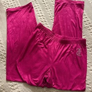 Juicy Couture Fuchsia Lounge Pants